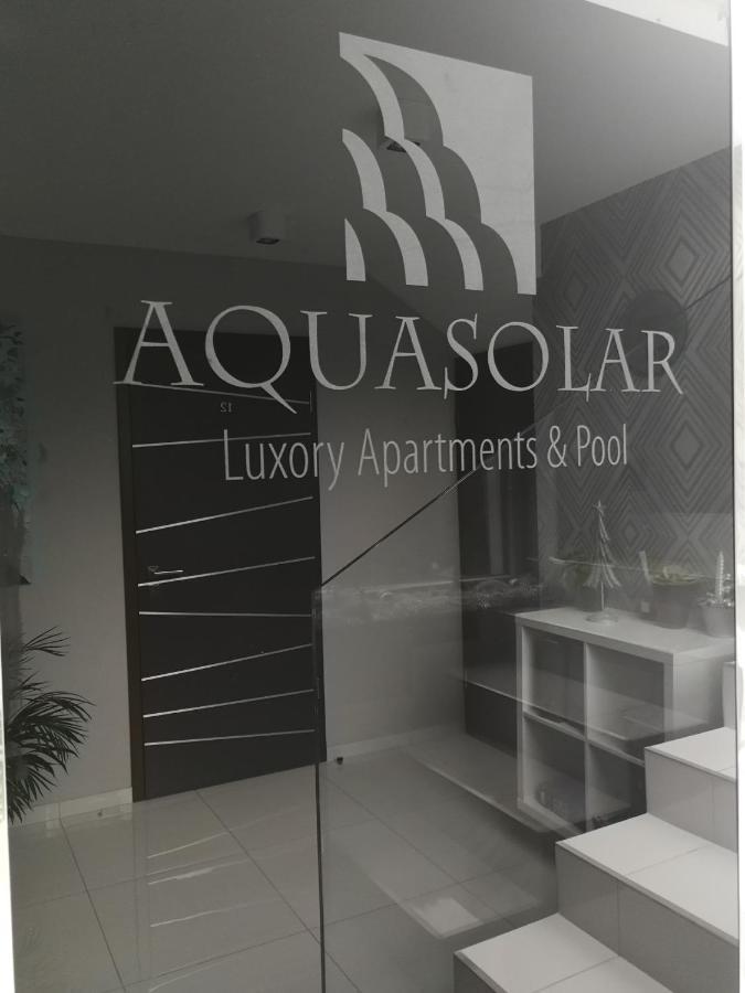 Aqua Solar Apartmanhaz Miskolc Eksteriør billede